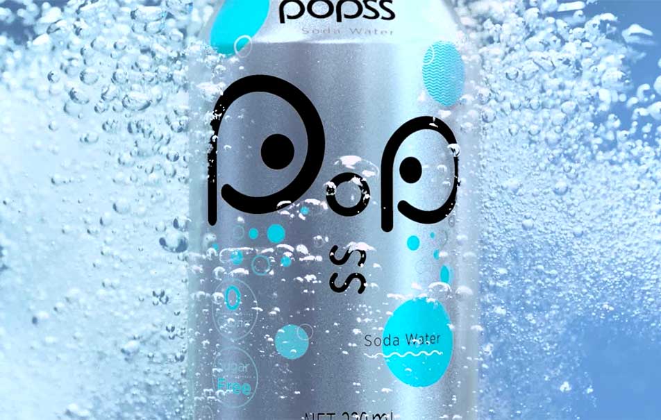 POPSS soda bubble water listed